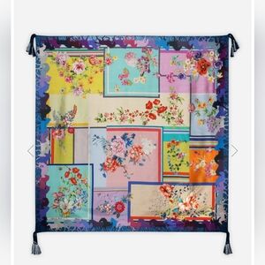 NWT Johnny WAS Stallion Silk Scarf